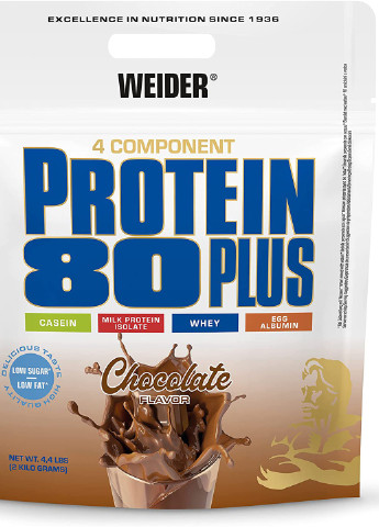 Протеїн Protein 80 Plus 2000 g (Chocolate) Weider (256143683)