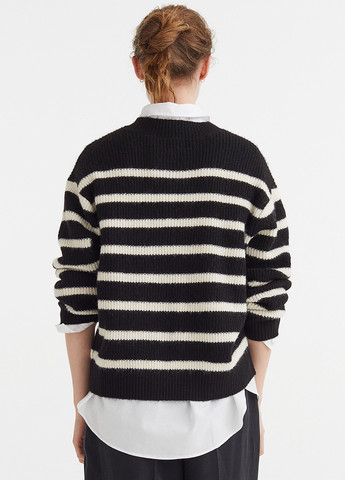 Чорно-білий демісезонний джемпер джемпер H&M