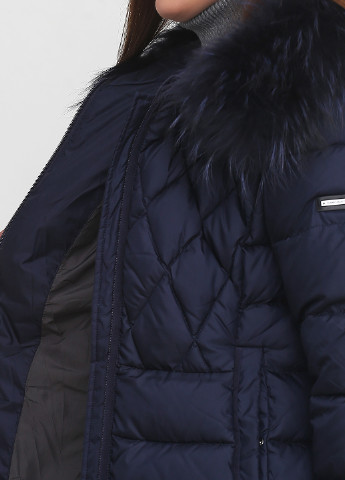 Темно-синяя зимняя куртка Clasna