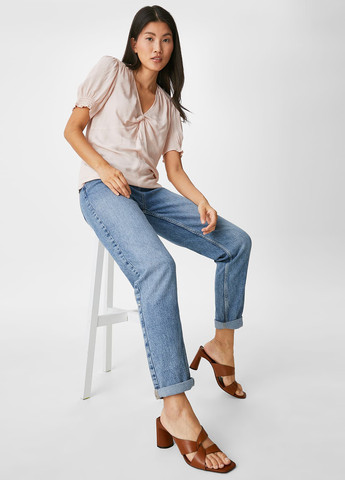 Бежевая блуза C&A