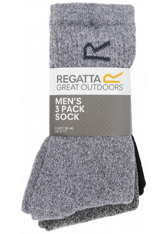 Комбинированные носки (3 пары) Regatta надписи (369837400)