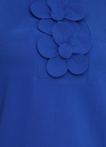 Синя кежуал сукня Daori однотонна