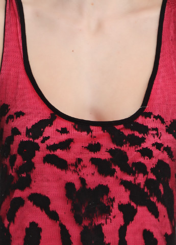 Розовое кэжуал платье Terranova с орнаментом