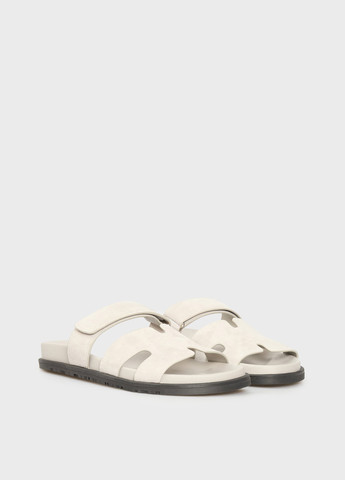 Светло-серые шлепанцы PRPY