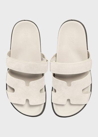 Светло-серые шлепанцы PRPY