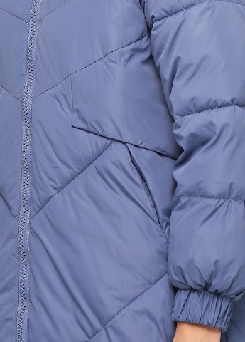 Темно-голубая зимняя куртка Kagihao