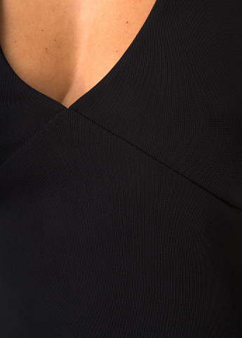 Черное вечернее платье Zimo однотонное