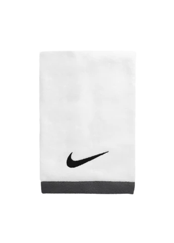 Полотенце FUNDAMENTAL TOWEL MEDIUM WHITE/BLACK - N.ET.17.101.MD Nike белый