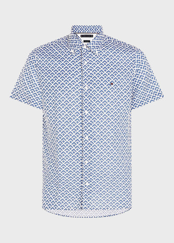 Цветная кэжуал рубашка с геометрическим узором Tommy Hilfiger