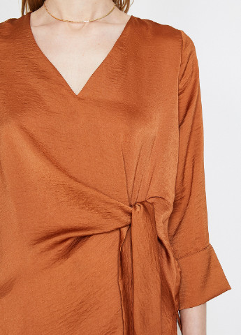 Світло-коричнева блуза KOTON