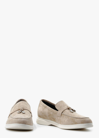 Le'BERDES Туфли лоферы оливковый з натуральная замша, украина — демисезон (322088029)