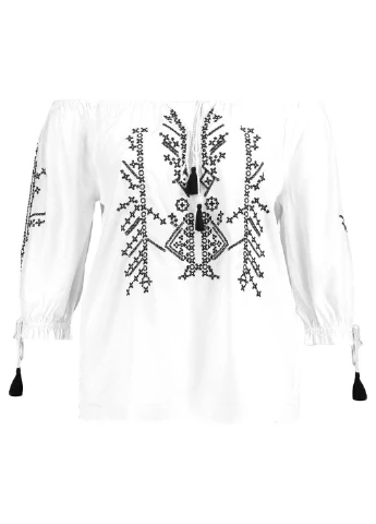 Біла блуза Boohoo
