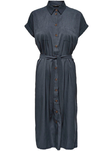 Сіра кежуал плаття, сукня Only однотонна