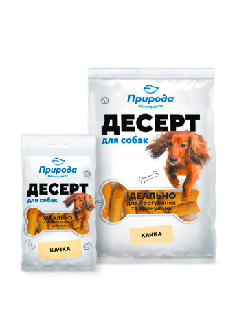 Десерт Качка для собак, 100 г Природа (251149795)