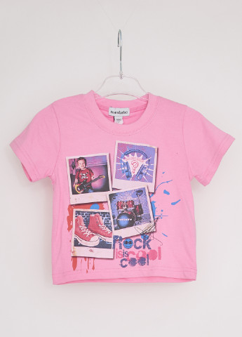 Рожева літня футболка Mandarino