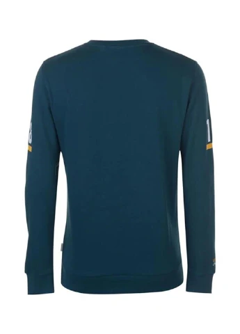 Темно-бирюзовый свитшот Lee Cooper надпись (179199608)