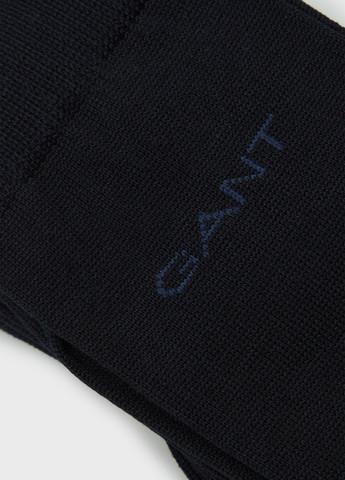 Сині шкарпетки (3 пари) Gant однотонні (322557601)