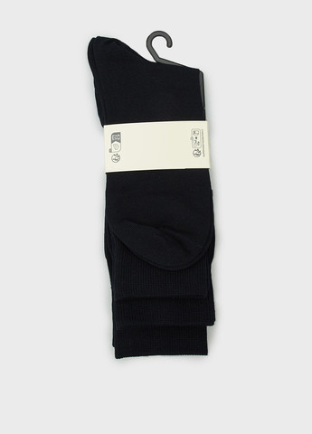 Сині шкарпетки (3 пари) Gant однотонні (322557601)