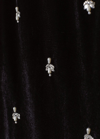 Черное кэжуал платье H&M однотонное