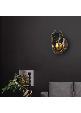 Бра настінний LED W1834-bk-k Чорний 40х26х10 см. Sunnysky (253544779)