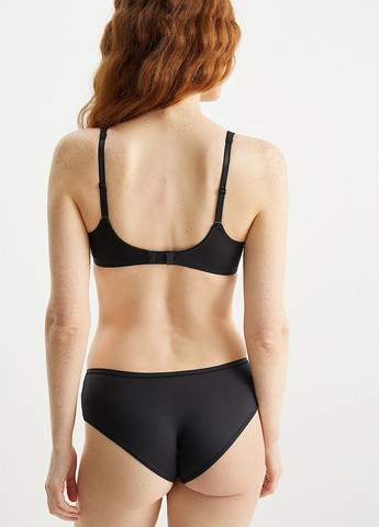 Чорний бюстгальтер (2 шт.) C&A з кісточками поліамід