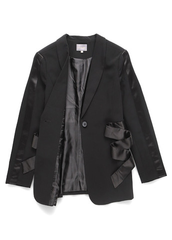 Черный женский жакет Culture однотонный - демисезонный