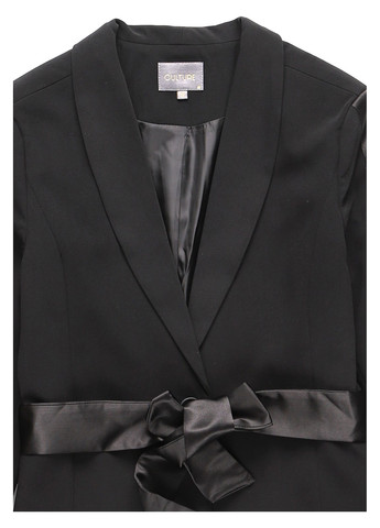 Черный женский жакет Culture однотонный - демисезонный