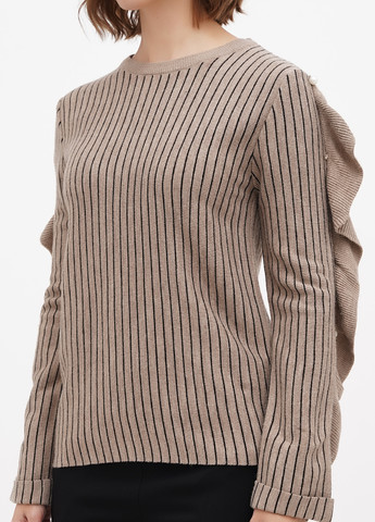 Темно-бежевий демісезонний джемпер джемпер Sassofono