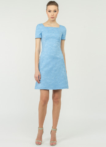 Блакитна кежуал плаття, сукня футляр BGL