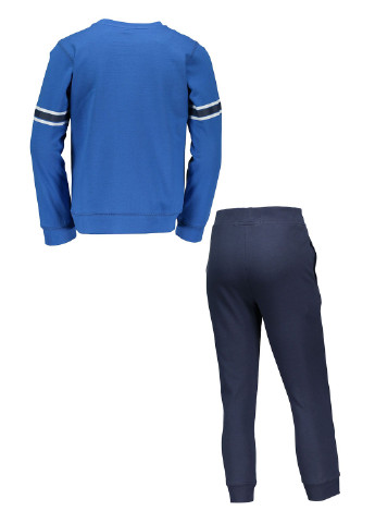 Синий демисезонный костюм (свитшот, брюки) брючный Piazza Italia