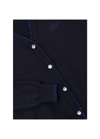 Кофта в'язана на ґудзиках (V-1306-152G-blue) Breeze (251313847)