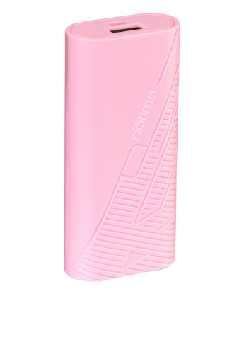 Универсальная батарея 4000mAh Pink (павербанк) Optima OPB-4