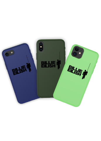 Чехол силиконовый Apple Iphone 8 Билли Айлиш (Billie Eilish) (6151-1211) MobiPrint (219778141)