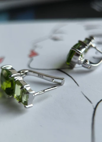 Серьги Silver Flame (354214719)