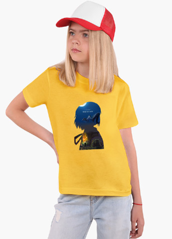 Желтая демисезонная футболка детская унесённые призраками (spirited away)(9224-2828) MobiPrint