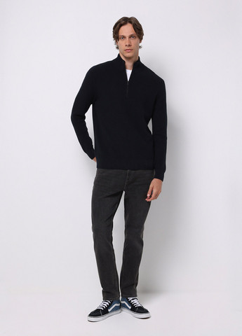 Темно-синий зимний светр Colin's