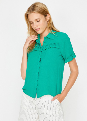 Зелена літня блуза KOTON