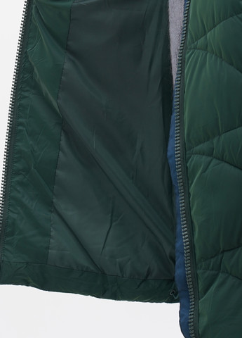 Зеленая зимняя куртка Fly luxury