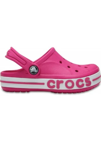 Малиновые сабо крокс Crocs