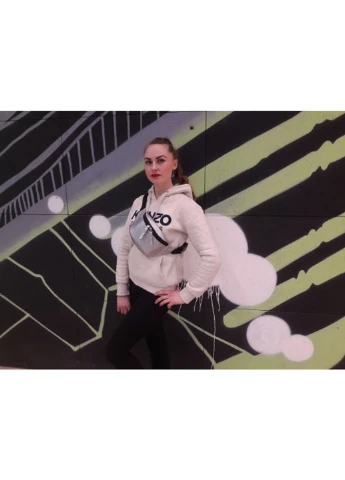 Женская сумка на пояс (бананка) 22х12х4 см Sambag (210475381)