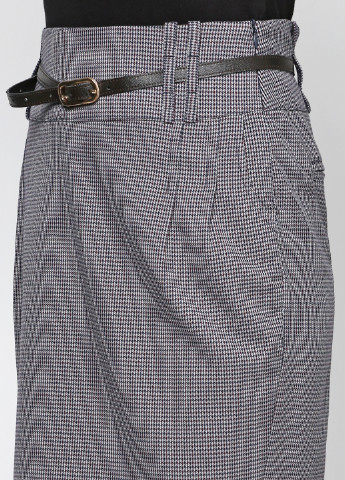 Серая кэжуал с геометрическим узором юбка Alvina мини