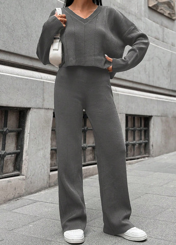 Костюм (пуловер, штани) SHEIN (343316057)