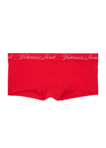Труси Victoria's Secret трусики-шорти логотипи коралові повсякденні трикотаж