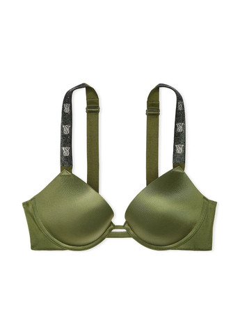 Зелений корбей бюстгальтер Victoria's Secret з кісточками поліамід