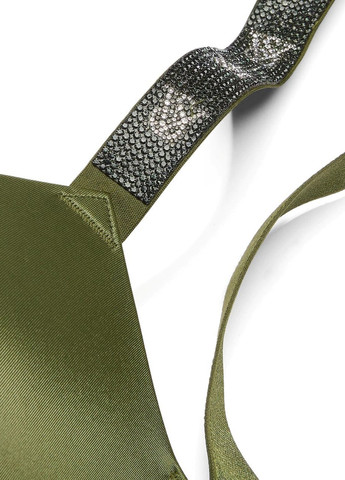 Зелений корбей бюстгальтер Victoria's Secret з кісточками поліамід