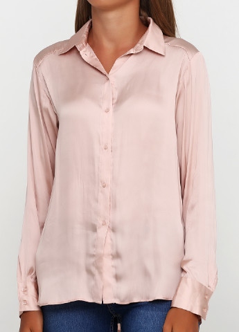 Пудровая демисезонная блуза H&M
