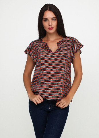 Комбинированная летняя блуза Gap