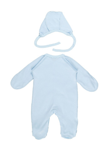 Голубой демисезонный комплект для новорожденных Убранка
