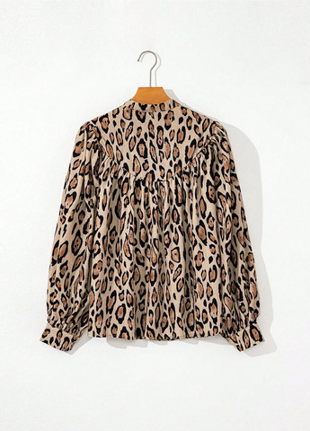 Бежевая блуза SHEIN