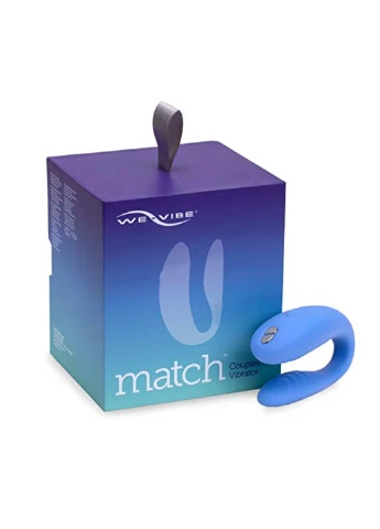 Вібратор для пар MATCH з пультом колір: блакитний We-Vibe (253676262)